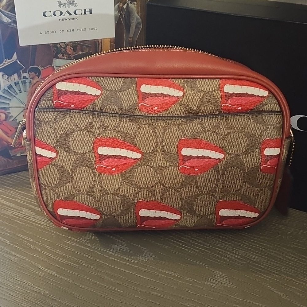 Coach Rare Collectible X Tom Wesselman Jamie Camera Bag - Picture 3 of 14